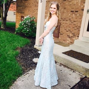 Mermaid prom dress